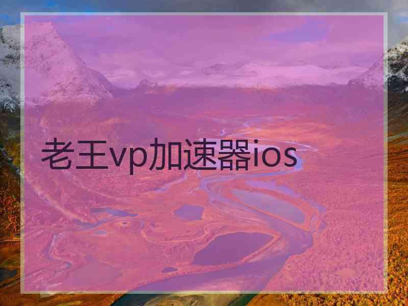 老王vp加速器ios