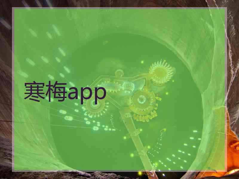 寒梅app